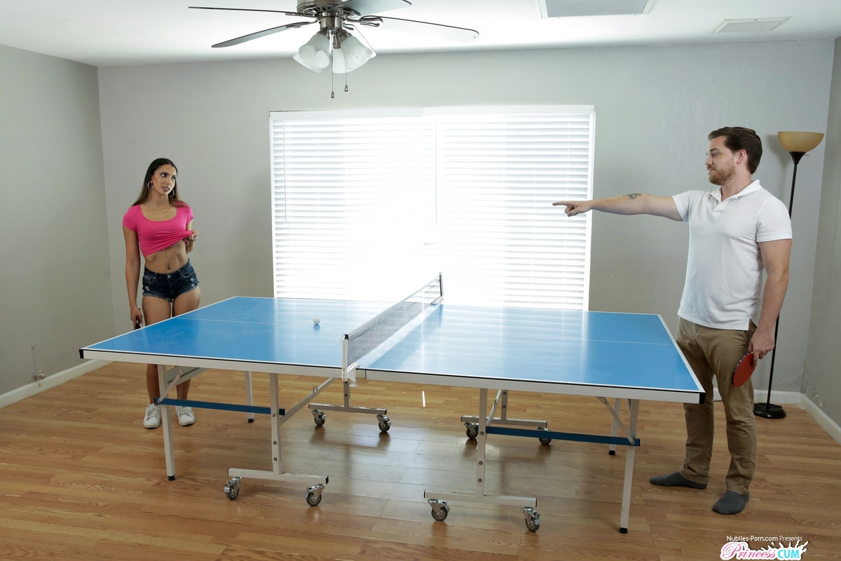 Nubiles 'Strip Pong With My Step Sis - S4:E8' starring Angelica Cruz (Photo 6)