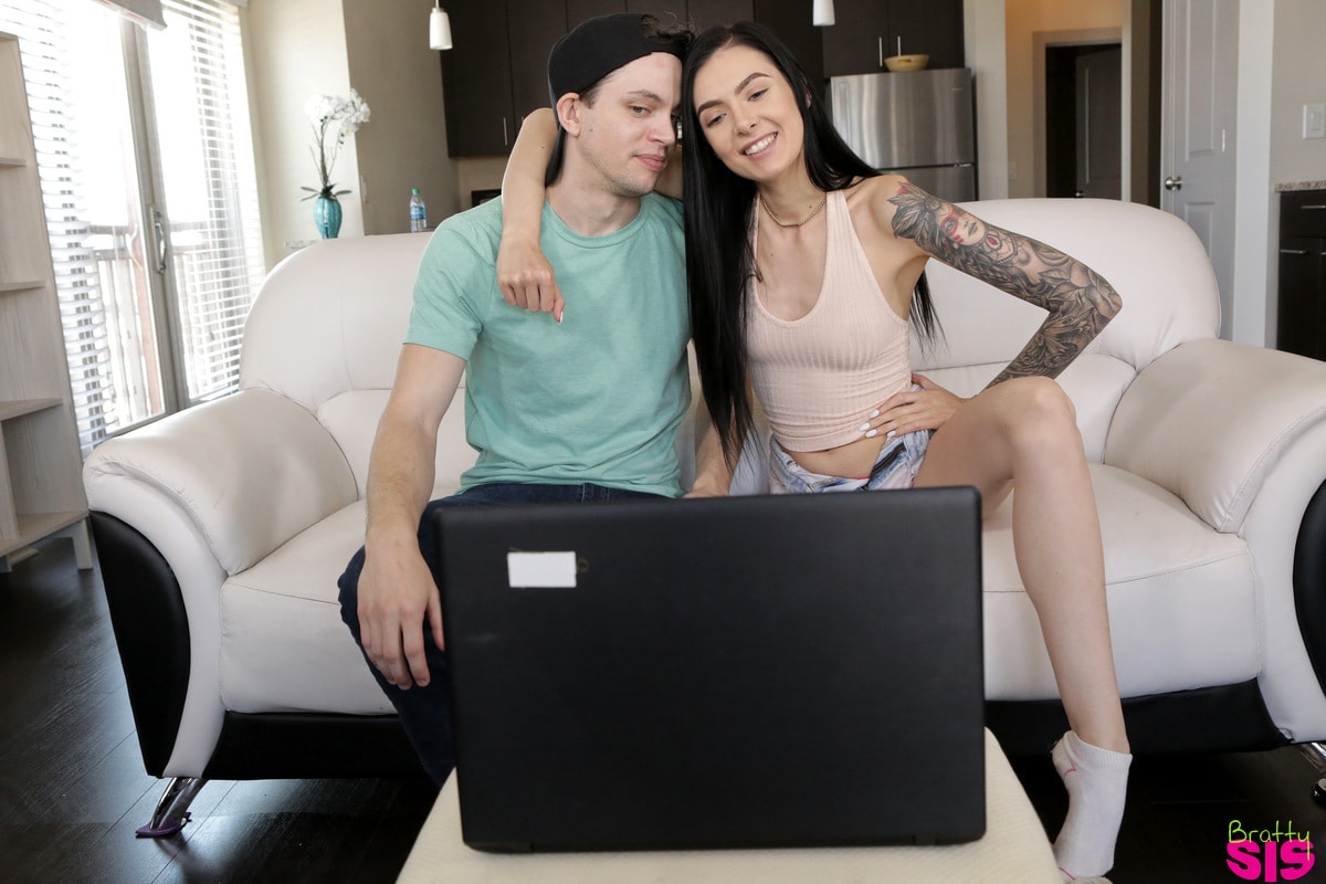 Nubiles 'Touch My Body Challenge - S5:E7' starring Marley Brinx (Photo 1)