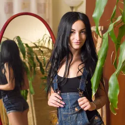 Rita Raven in 'Nubiles' Mirror Masturbation (Thumbnail 2)